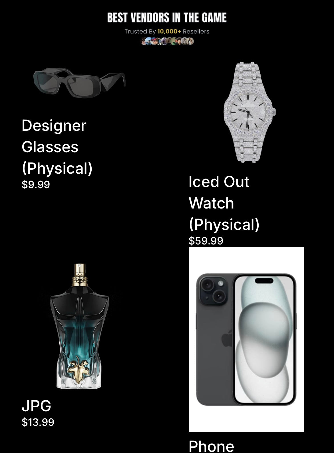 Physical vendor￼